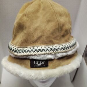 UGG Tan and Cream Women's Hat